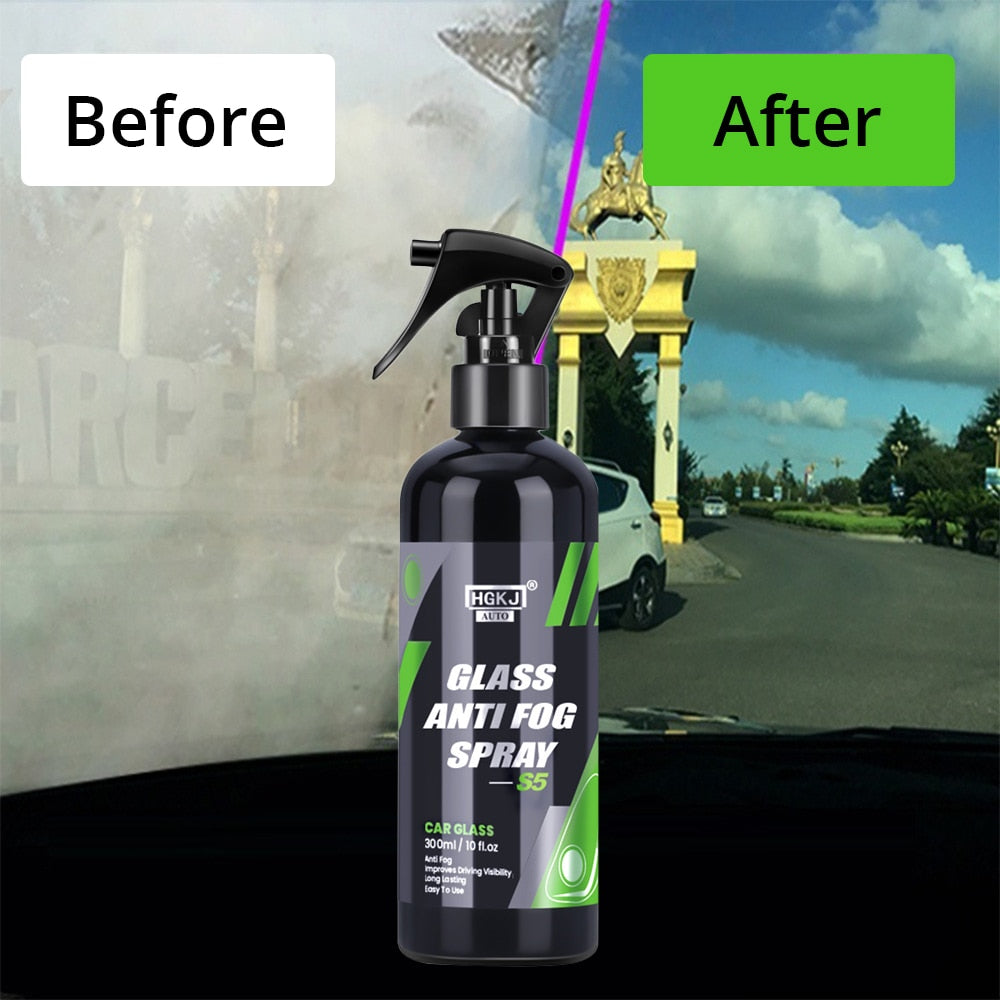 HGKJ S5 Long Lasting for Car Inside Glass Anti Fog Spray Prevents Fogging Auto Accessories Anti fog Improves driving visibility