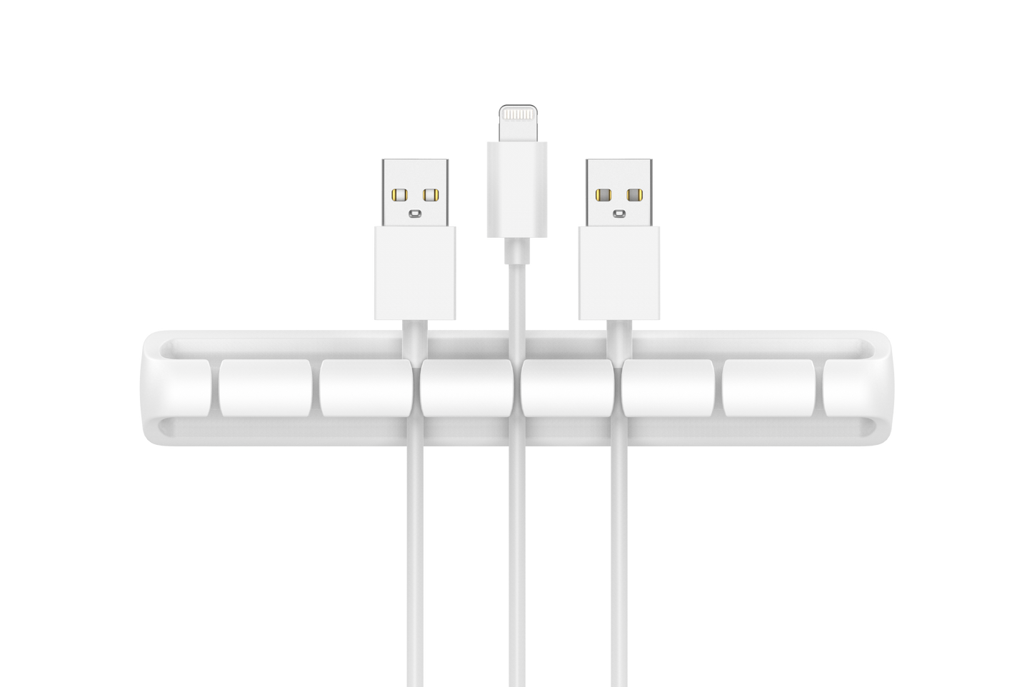 7 Holes Cable Organizer Cable Protector Winder Desktop Cord Tidy Management Clips Mouse Keyboard Earphone Wire Organize Holder