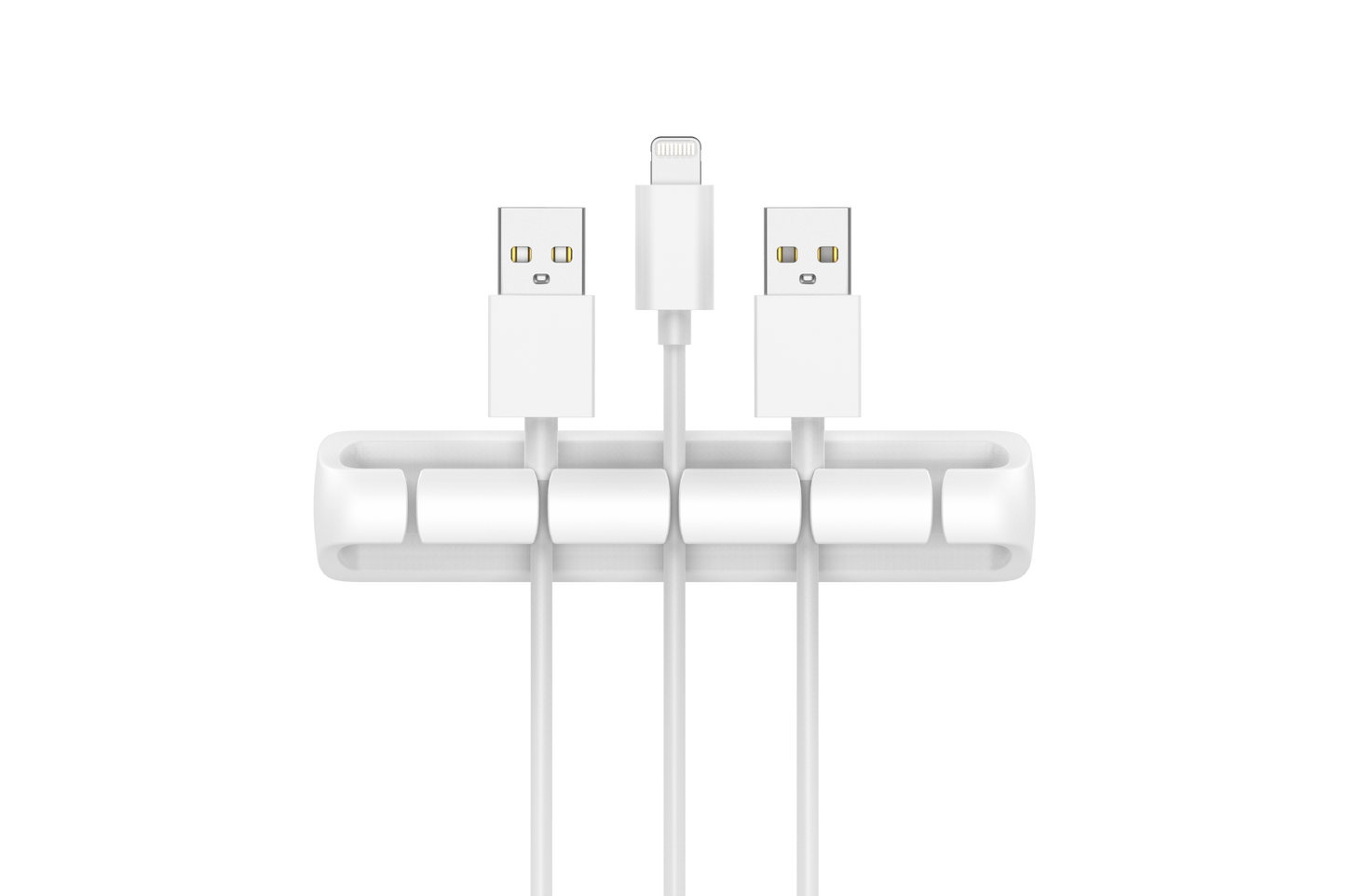 7 Holes Cable Organizer Cable Protector Winder Desktop Cord Tidy Management Clips Mouse Keyboard Earphone Wire Organize Holder