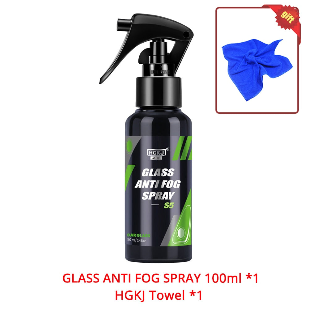HGKJ S5 Long Lasting for Car Inside Glass Anti Fog Spray Prevents Fogging Auto Accessories Anti fog Improves driving visibility