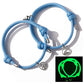 Charm Luminous Glow In The Dark Mountain Sea Pendant Couple Bracelet For Women And Men Magnetic Ball Lovers Friendship Jewelry