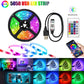 Bluetooth USB Led Strips DC 5V Lights RGB 5050 Led Lighting Lamp Light Phone APP Control For TikTok Light TV BackLight Party