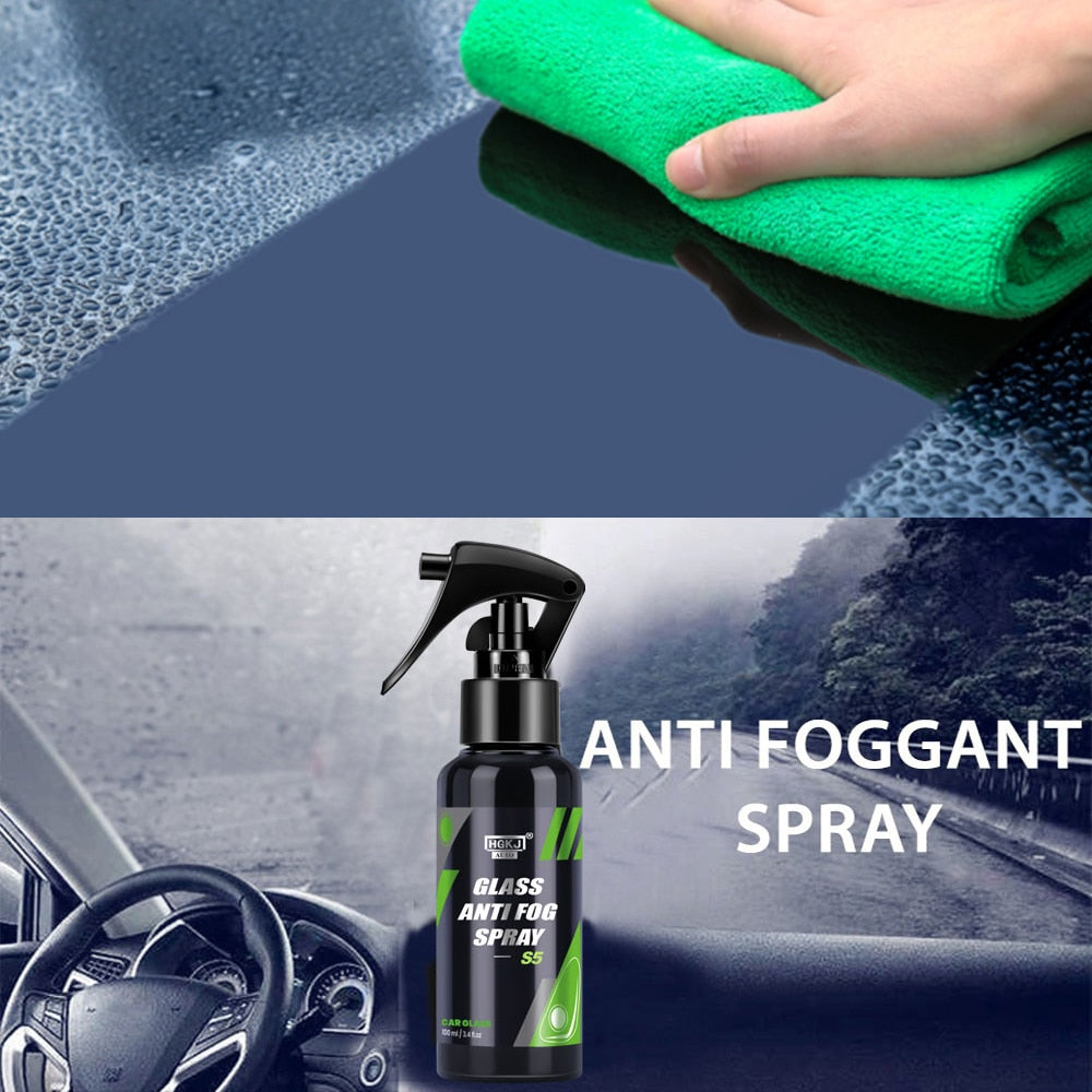 HGKJ S5 Long Lasting for Car Inside Glass Anti Fog Spray  Prevents Fogging Auto Accessories Anti fog Improves driving visibility